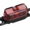 Bumm Toplight Line Small LED-Dynamorücklicht Rotglas - Hochwertiges Rücklicht für Fahrräder