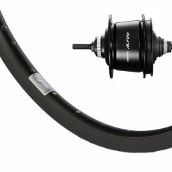 Hinterrad 26 Zoll Ryde Andra10 Disc mit Shimano Alfine 8-Gang - Schwarz