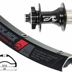 Hinterrad 29 Zoll Rodi Ready25 Disc Schwarz - Contec FR D12 6L-Disc Nabe - HG-8-9-10-fach - 12mm Steckachse 142mm