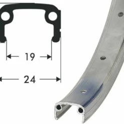 19-305 Schürmann Sport Alu-Kastenfelge Silber 16L - Hochwertige Felgenringe für optimale Fahrleistung