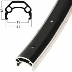 20 Zoll Schürmann YAK19 Felge Schwarz/Silber 32L - Hochwertige Felgenringe für optimale Performance